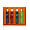 Hermes Colognes Collection Travel Set: Eau D'Orange Verte, Eau De Rhubarbe Ecarlate, Eau De Pamplemousse Rose, Eau De Citron Noir 4x15ml/0.5oz