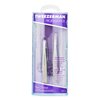 Tweezerman Professional Petite Tweeze Set: Slant Tweezer + Point Tweezer - (With Lavendar Leather Case) 2pcs