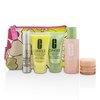 Clinique Travel Set: Facial Soap 30ml + Lotion 3 60ml + DDMG 30ml + Serum 10ml + All About Eyes 7ml + Bag 5pcs+1bag