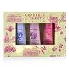 Crabtree & Evelyn Florals Hand Therapy Set (1x Pear & Pink Magnolia, 1x Rosewater, 1x Lavender) 3x25g/0.9oz