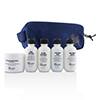 Baxter Of California Travel Starter Kit: Face Wash + Shave Formula + Moisturizer + Shave Balm + Shampoo + Bag 5pcs + 1 Bag