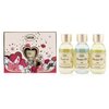 Sabon Shower Oil Trio Kit: Patchouli Lavender & Vanilla 100ml + Delicate Jasmine 100ml + Green Rose 100ml 3x100ml/3.38oz