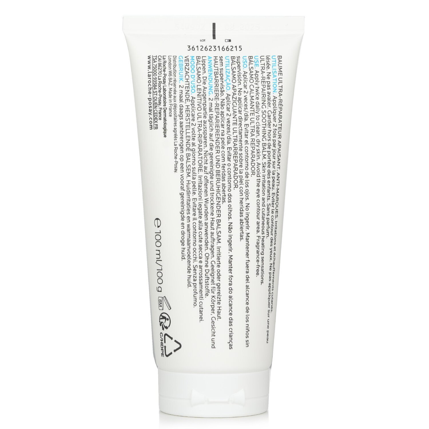 La Roche Posay Cicaplast Baume B5 Soothing Repairing Balm(Random Packaging) 100ml/97g/3.3oz